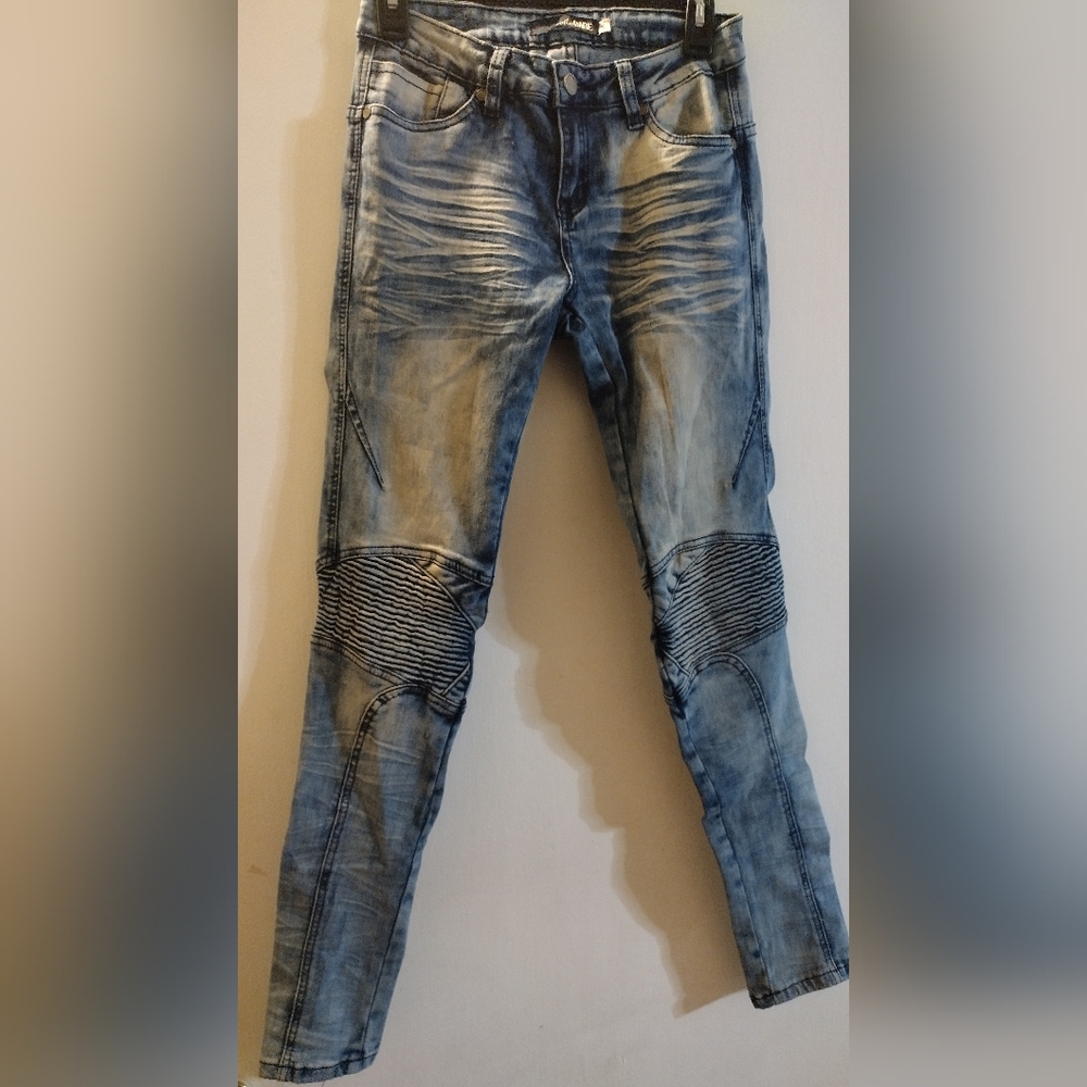 Blue Distressed Jeans